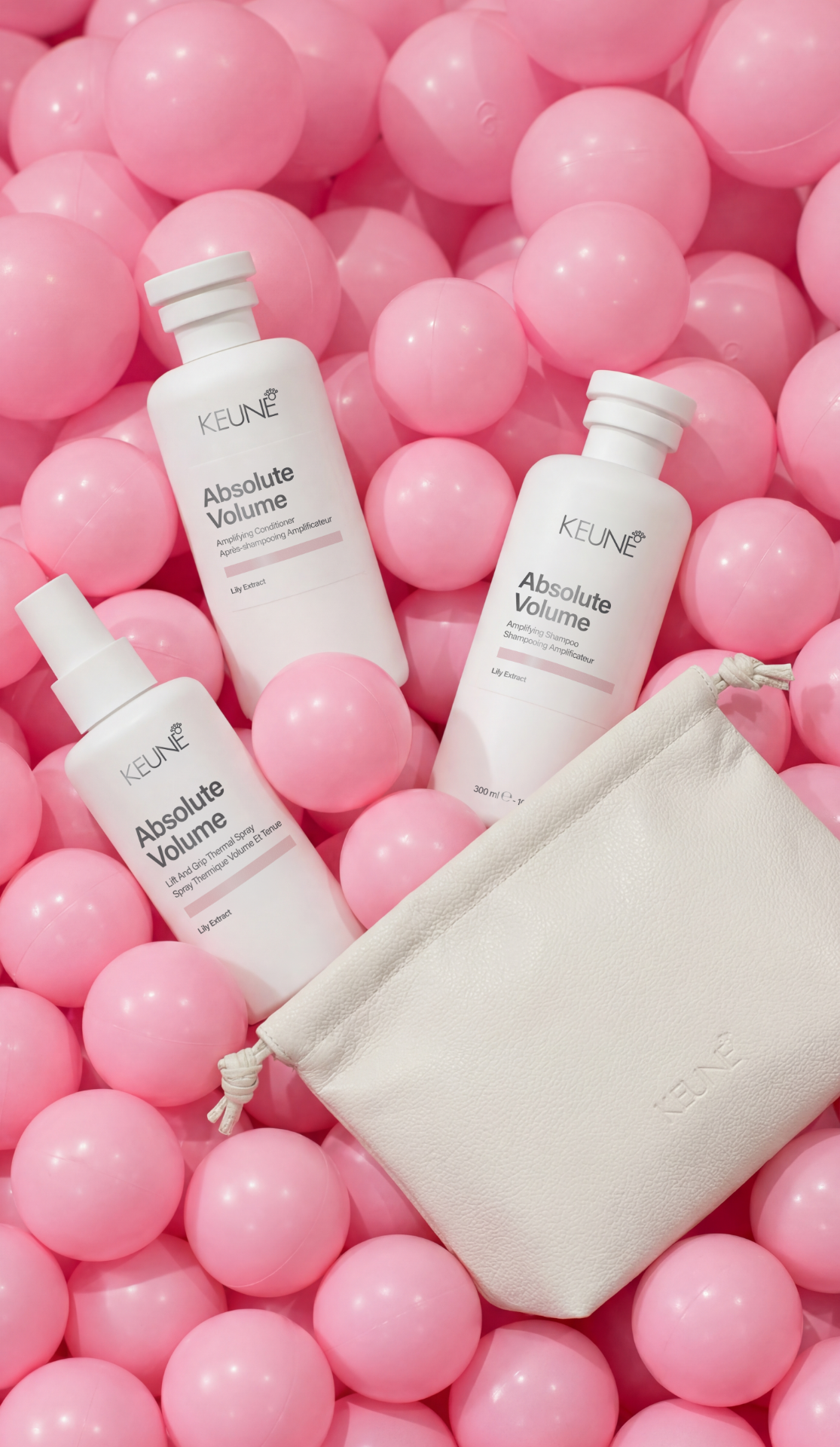 Shampooing Absolute Volume Keune : Augmente volume et épaisseur pour cheveux fins. Profite de cheveux plus volumineux avec une formule légère. Idéal soin capillaire.
