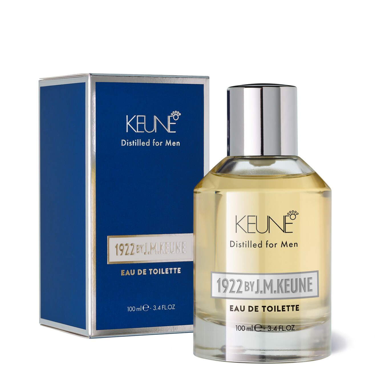 L'Eau de Toilette 1922, un parfum masculin pour l'homme moderne. Disponible maintenant en flacon de verre de 100 ml. Sur keune.ch.